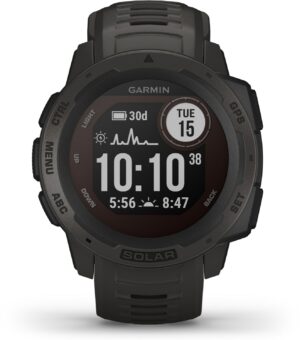 Garmin Instinct Solar Smartwatch schiefergrau