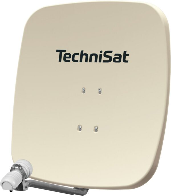 Technisat SATMAN 65 inkl. 40 mm V/H-LNB Satellitenantenne beige