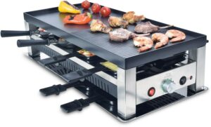 Solis Table Grill 5 in 1 Typ 791 Raclette schwarz/silber