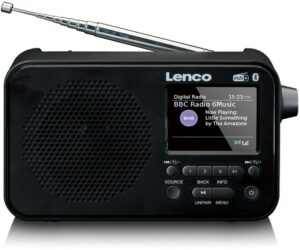 Lenco PDR-035 Taschenradio schwarz