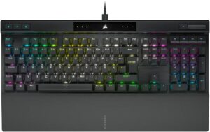 Corsair K70 RGB Pro (DE) Gaming Tastatur Cherry MX Red schwarz