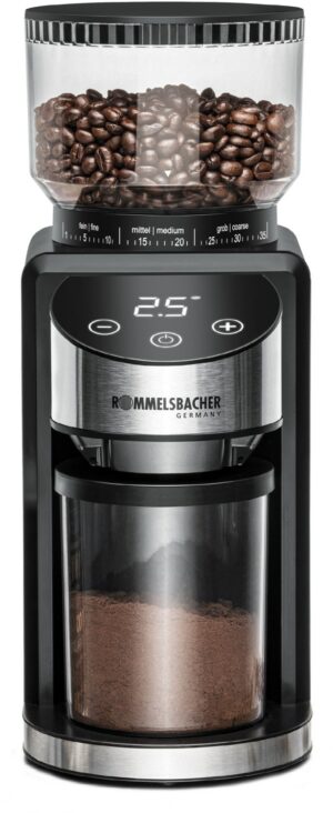 Rommelsbacher EKM 400 Kaffeemühle schwarz/edelstahl