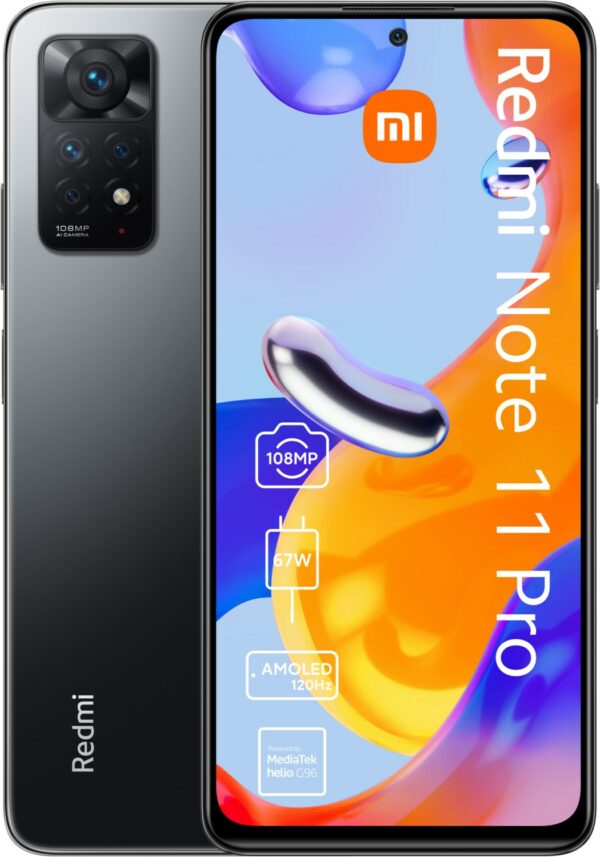 Xiaomi Redmi Note 11 Pro (6GB+128GB) Smartphone graphite gray