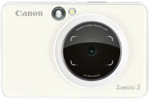 Canon Zoemini S Digitale Sofortbildkamera perlweiß