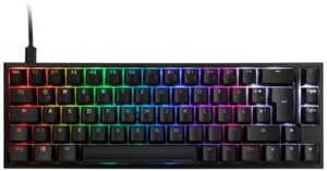 Ducky One 2 SF MX-Brown Gaming Tastatur schwarz/weiss