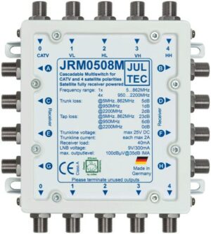 Jultec JRM 0508T Multischalter 5/8 Multischalter