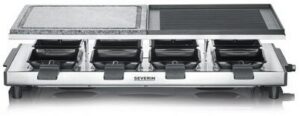 Severin RG 2373 Raclette edelstahl/schwarz