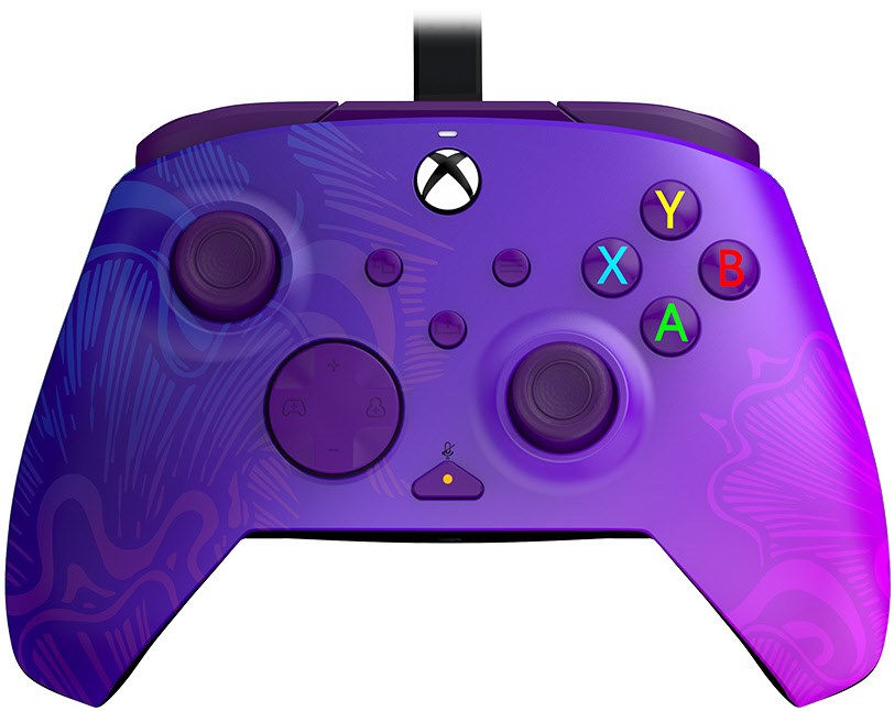 PDP Rematch Controller Purple Fade