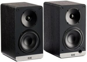 Elac Debut Connex DCB41 /Paar Regallautsprecher schwarz