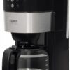 Caso Grande Aroma 100 Kaffeeautomat mit intergrierter Kaffeemühle edelstahl/schwarz