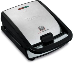 Tefal SW857D Waffelautomat edelstahl/schwarz