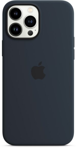 Apple Silikon Case mit MagSafe für iPhone 13 Pro Max abyssblau
