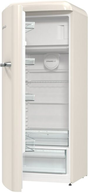 Gorenje ORB615DC-L Standkühlschrank mit Gefrierfach creme / D