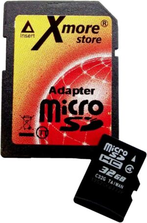 Xmore Store microSD (32GB) inkl. Adapter SD-Speicherkarte