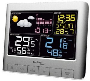 Technoline WS 6449 Wetterstation silber