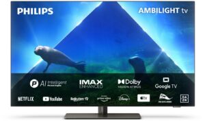 Philips 55OLED848/12 139 cm (55") OLED-TV chrom / G