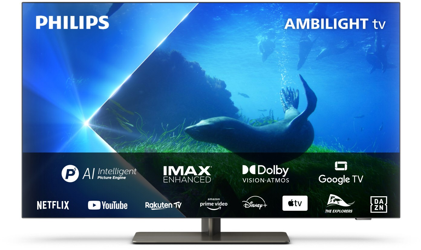 Philips 42OLED808/12 106 cm (42") OLED-TV chrom / G