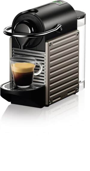 Krups XN304T Nespresso Pixie Kapsel-Automat titan