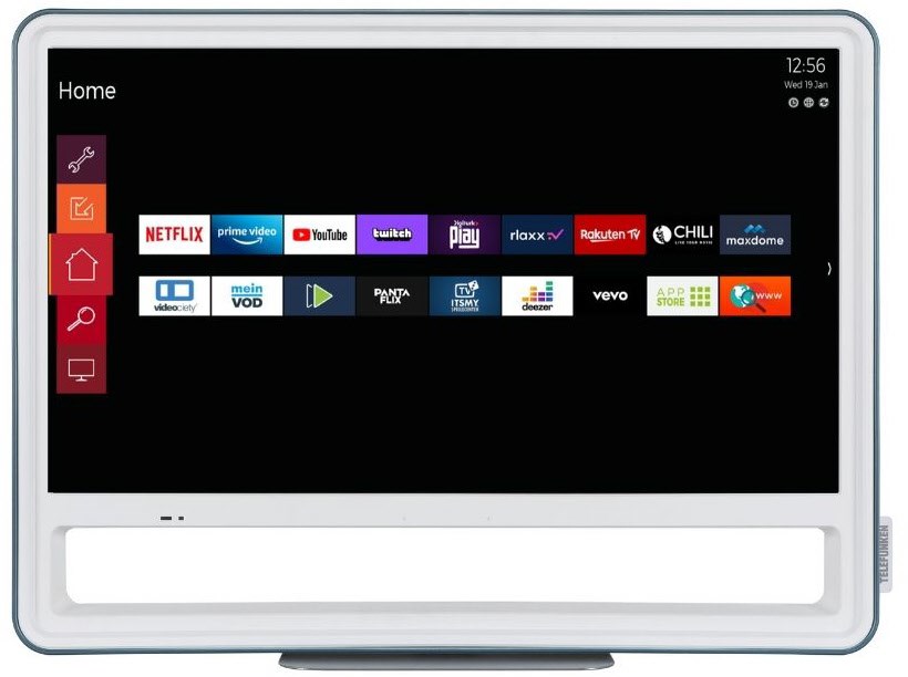 Telefunken TV WITH ME ML24G 60 cm (24") LCD-TV mit LED-Technik grün/blau / F