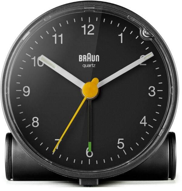 Braun BC01B Quarzwecker schwarz