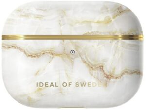 iDeal of Sweden Print Case Kopfhörer Zubehör für AirPods Pro golden pearl marble