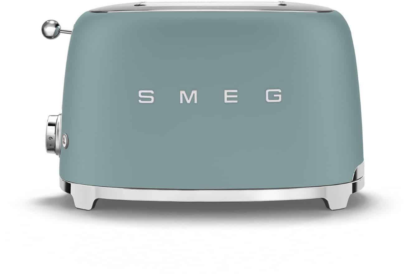 Smeg TSF01EGMEU Doppelschlitz-Toaster emerald green-matt