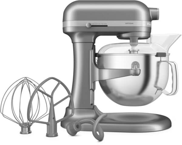 KitchenAid 5KSM60SPXECU Artisan Küchenmaschine kontur-silber