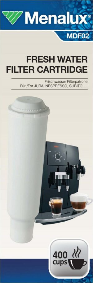 Menalux MDF 2 Wasserfilter Zubehör für Kaffee-Vollautomat