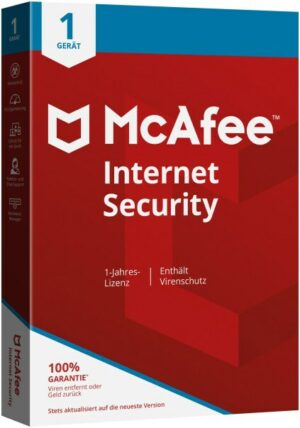 Mcafee Internet Security für 1 Gerät