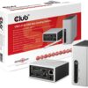Club3D USB 3.0 4K Mini Dockingstation silber