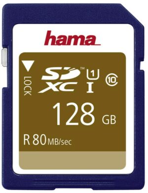 Hama SDXC (128GB) UHS-I Speicherkarte