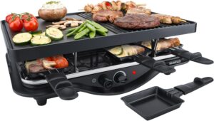 Steba RC 28 Raclette schwarz/chrom