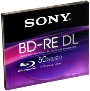 Sony BNE 25 SL Rewritable Single (25GB) Blu-ray Disc