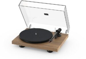 Pro-Ject Debut Carbon EVO Plattenspieler seidenmatt Walnuss