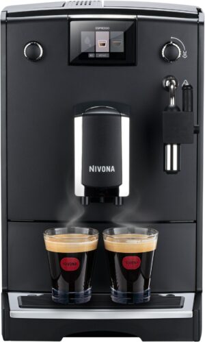 Nivona CafeRomatica NICR 550 Kaffee-Vollautomat matt schwarz/chrom