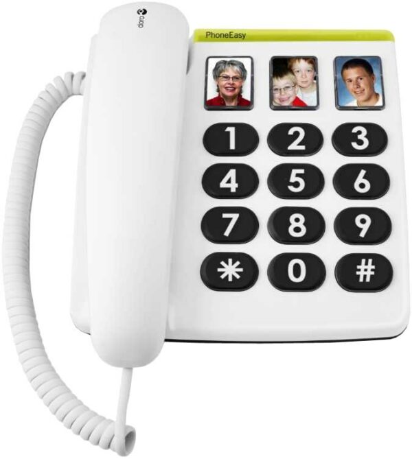 Doro PhoneEasy 331 ph Schnurgebundenes Telefon weiß