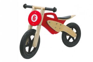 Jamara Holz-Laufrad Moto rot