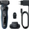 Braun 51-B1200S Series 5 Trocken-Nass Rasierer schwarz/blau