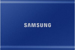 Samsung T7 Portable USB 3.2 Gen 2 (1TB) Externe SSD indigo blue