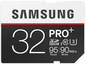 Samsung SD EVO Pro+ Class 10 R95/W90 (32GB) Speicherkarte