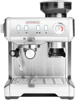 Gastroback Design Espresso Advanced Barista Siebträgermaschine silber