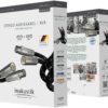 in-akustik Exzellenz Stereo XLR Kabel (3m) schwarz/silber