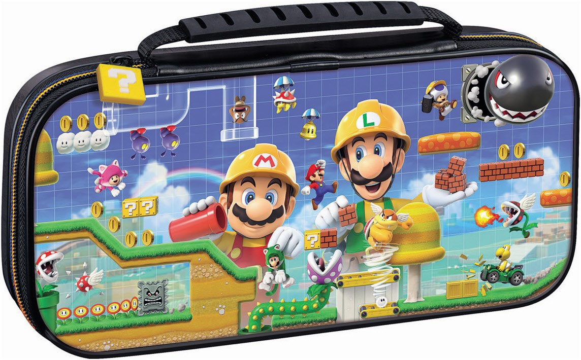 Bigben Travel Case Mario Maker2 NNS50C für Switch