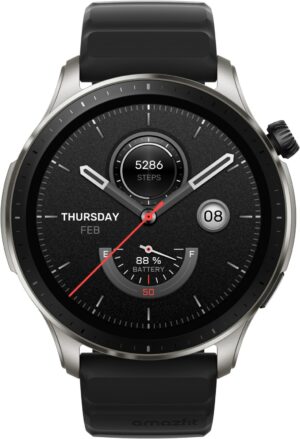 Amazfit GTR 4 Smartwatch superspeed black