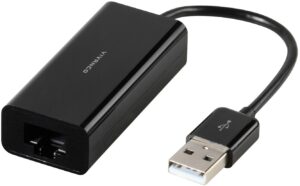 Vivanco USB Netzwerkadapter schwarz
