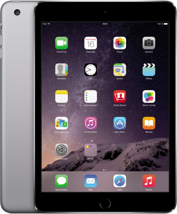 Apple iPad mini 3 (16GB) WiFi Tablet-PC spacegrau
