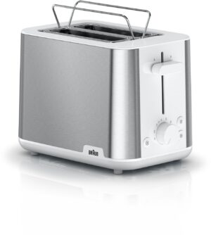 Braun HT 1510 WH Kompakt-Toaster weiß
