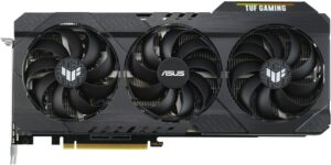Asus GeForce RTX 3060 Ti TUF V2 OC (8GB) PCI-E Grafikkarte schwarz