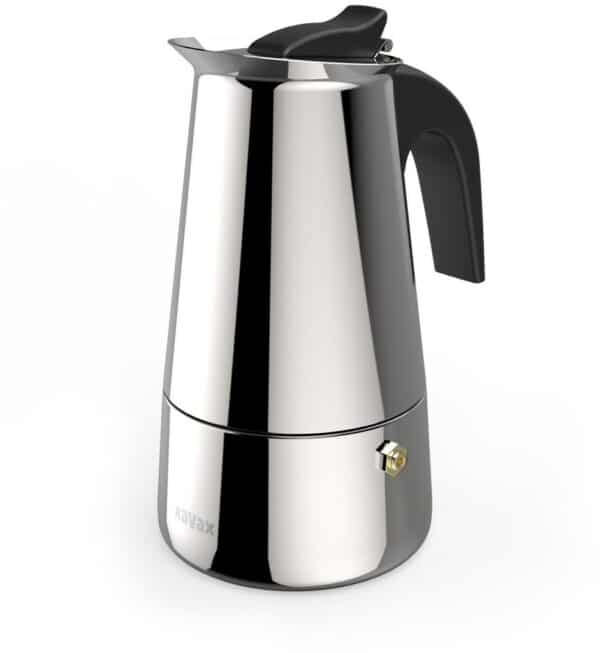 XavaX Espressokocher für 4 Tassen edelstahl