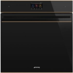 Smeg SOP6604S2PNR Elektro-Backofen mit Dampfgarer schwarzglas